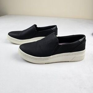 Dr Scholls Madison‎ Next Black Slip On Platform Sneakers Women's Size 10M